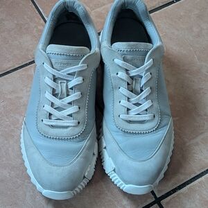 Hermes Light Gray Sneakers